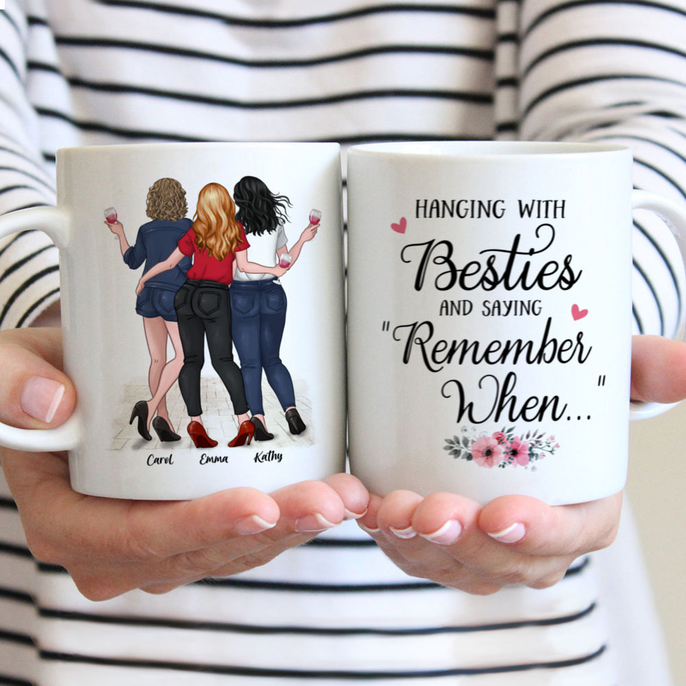 Personalized Mug - Together - Hanging With Besties And Saying "Remember When..."