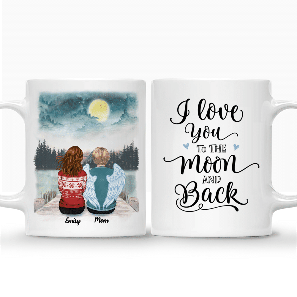 Memorial Mug - Moon - I love you to the moon and back - Personalized Mug_3