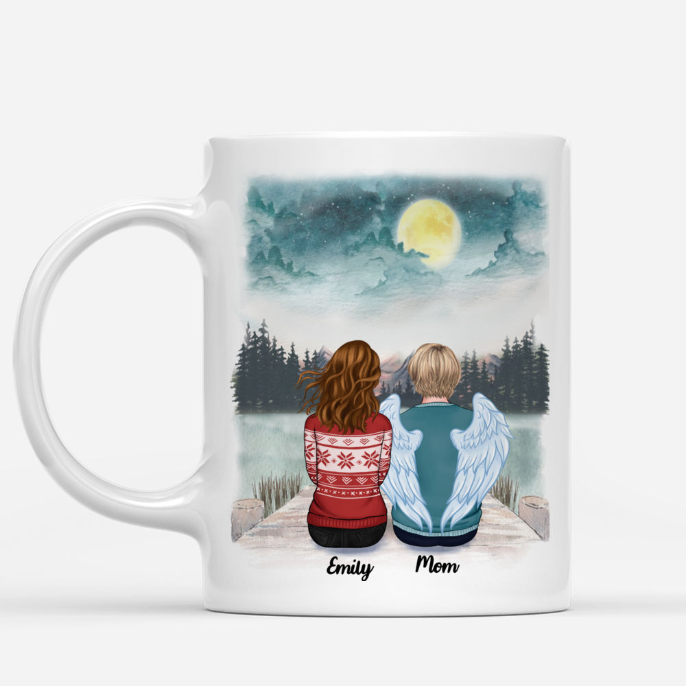 Personalized Mug - Memorial Mug - Moon - I love you to the moon and back_1