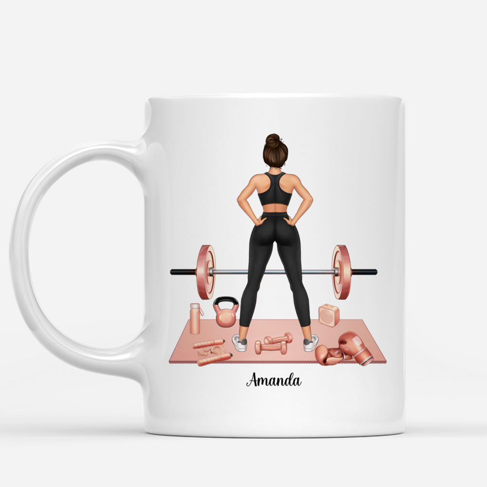 Gym Girl - Stronger Than You Think - Personalized Mug_1