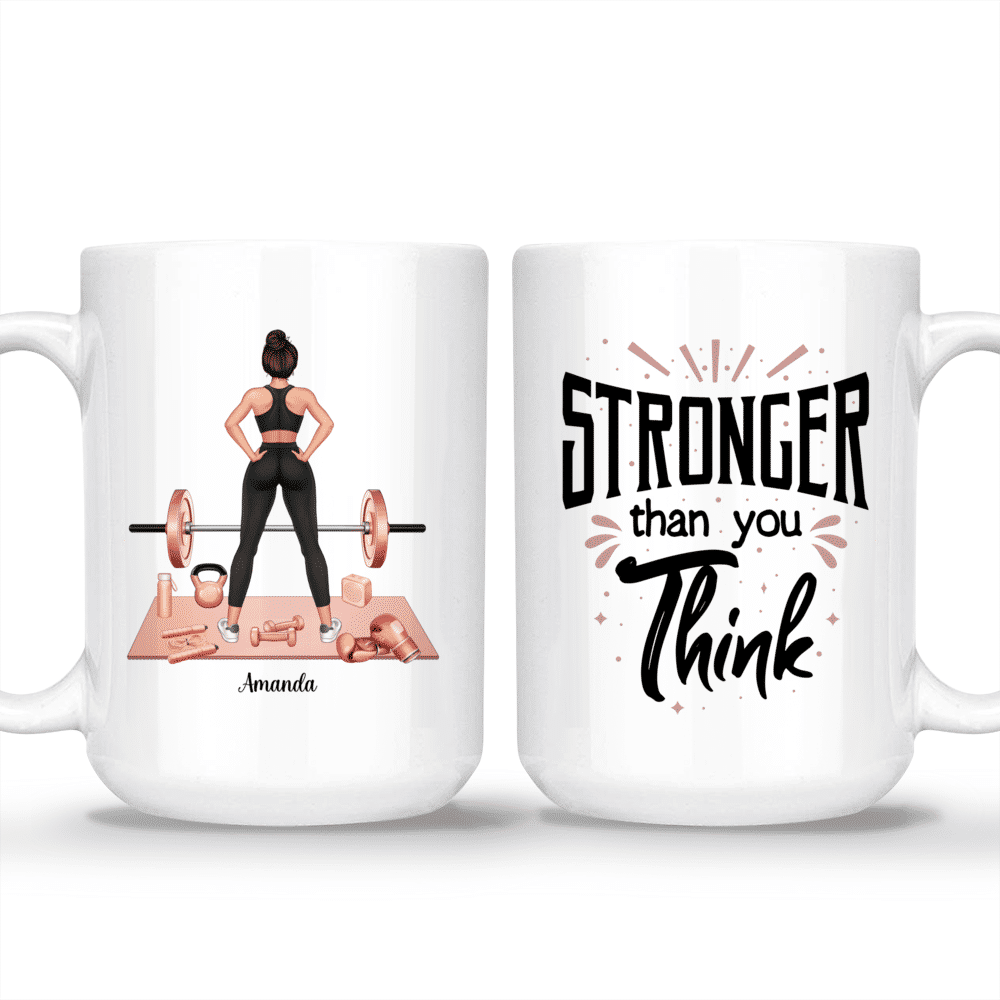 Gym Mug Customized A Girl With Goals - PERSONAL84