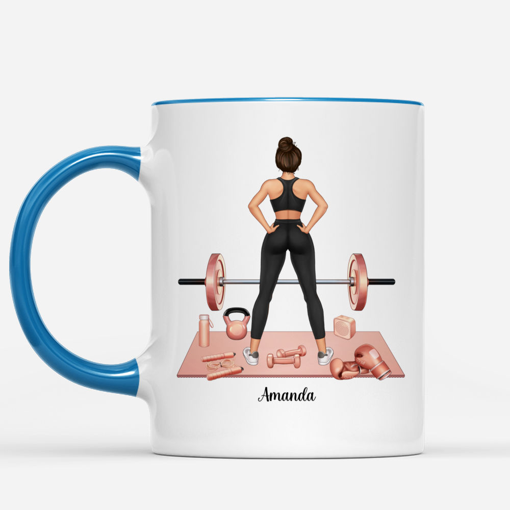 Girl Fighter Mug, Funny Woman Fighting Beast Coffee Mugs, MMA Boxer Gift,  Boxing Gifts, Tumbler Travel Mug Beer Can Holder Cooler 