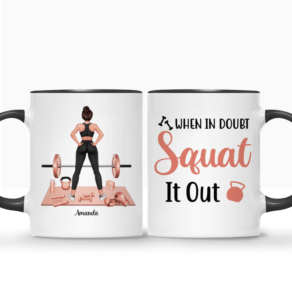 Gym Mug Customized A Girl With Goals - PERSONAL84