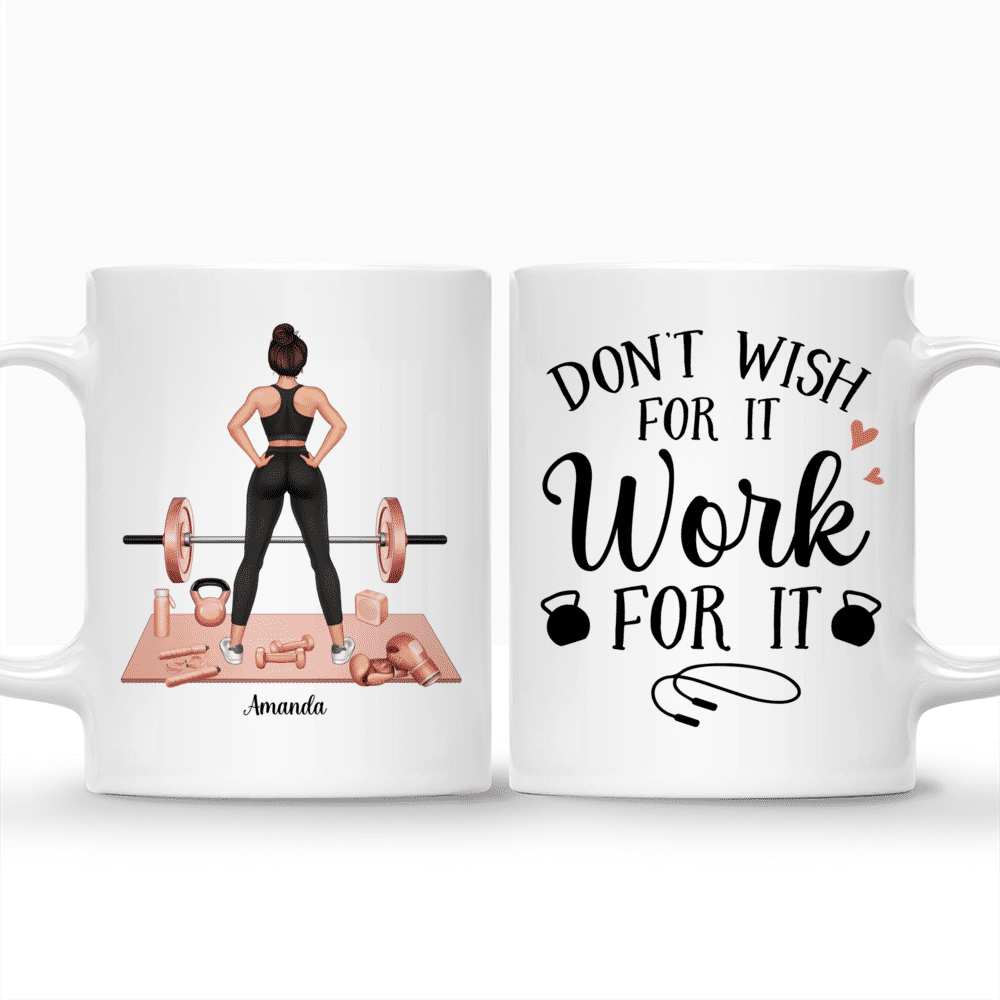 Workout is Better With Friends Custom GYM Mug Personalized GYM Cup Gym  Lover Girl Coffee Mug Fitness Girl Mug Custom Gift Fitness Lovers 