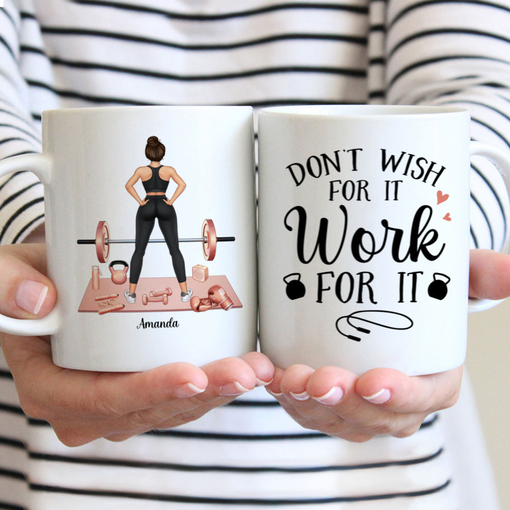 Gym Girl - Don't Wish For It, Work For It