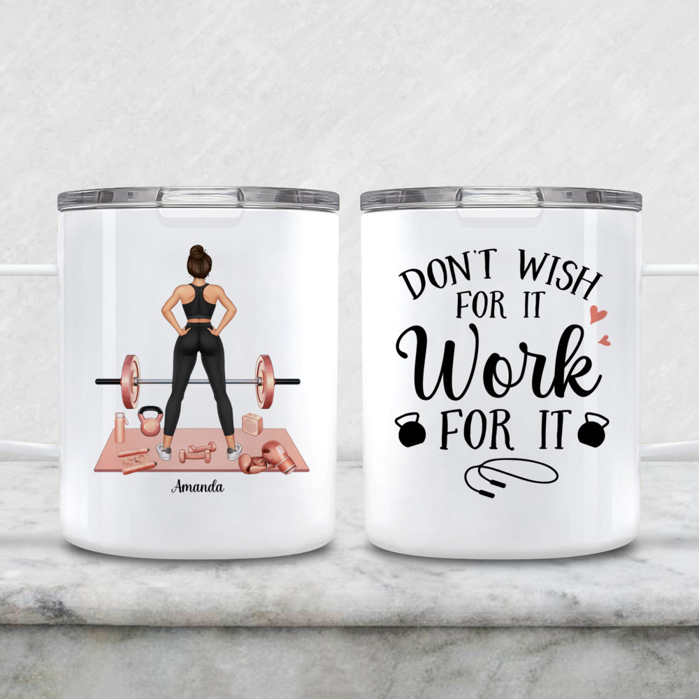 Gym Girl - Don't Wish For It, Work For It