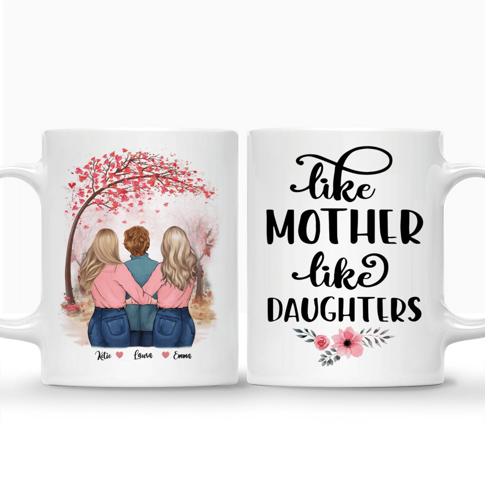 Personalized Mug - Daughter and Mother - Like Mother like Daughters - Mother's Day, Birthday Gifts, Gifts For Mom, Daughters_3