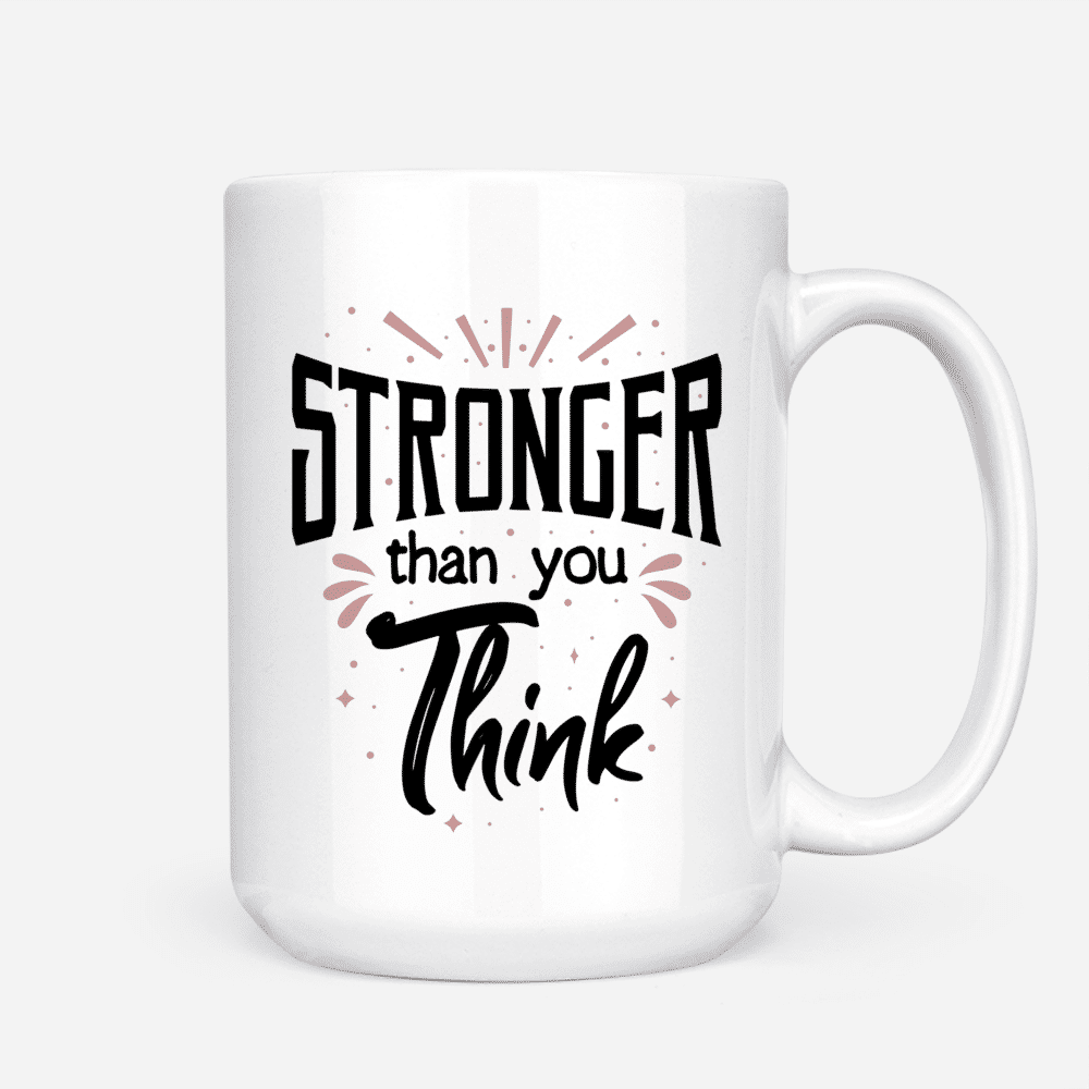 Stronger Than Yesterday - Fitness Coffee Mug - Gym Lover Gift