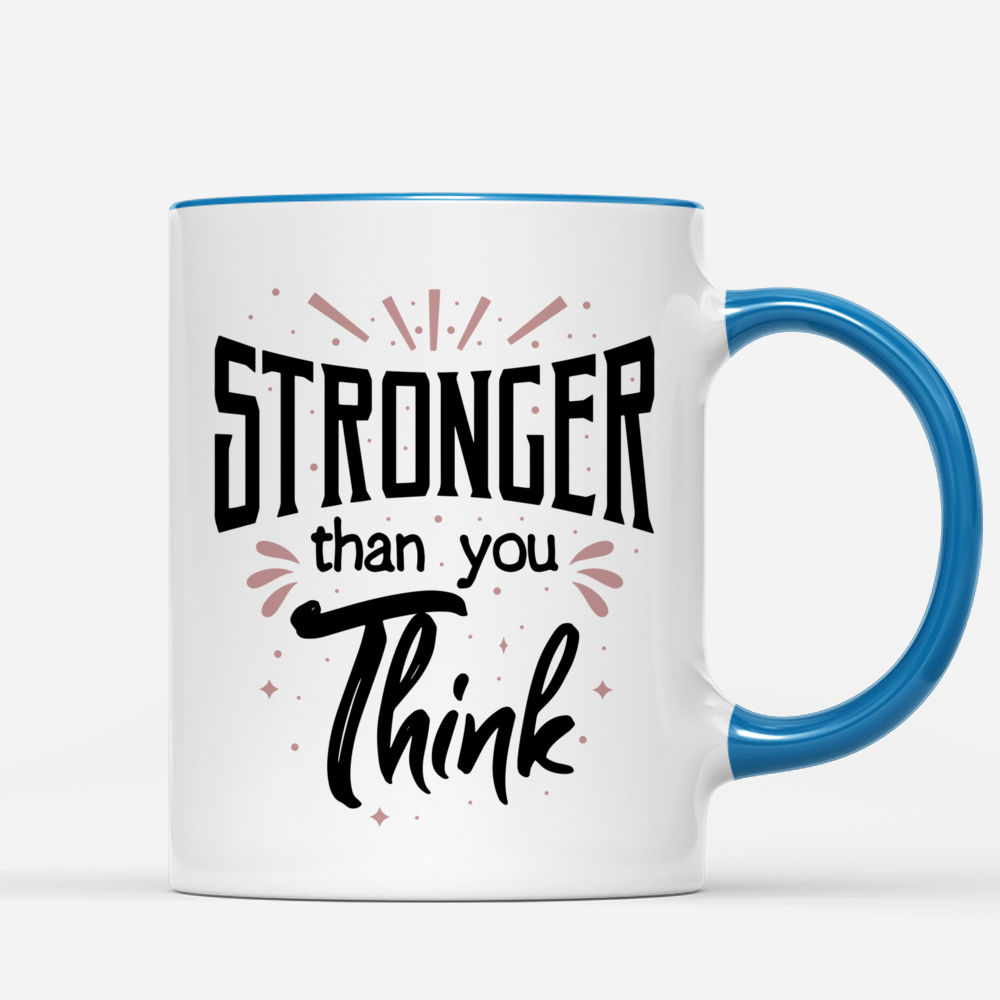 Stronger Than Yesterday - Fitness Coffee Mug - Gym Lover Gift - Workou –  Running Frog Studio