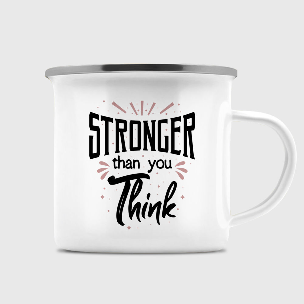 Stronger Than Yesterday - Fitness Coffee Mug - Gym Lover Gift - Workou –  Running Frog Studio