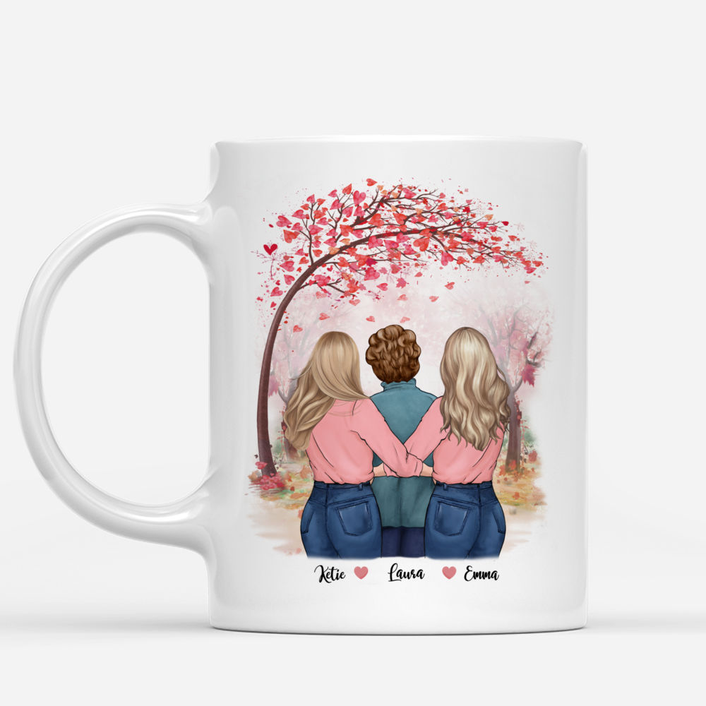 Daughter and Mother - First My Mother Forever My Friend - Love - Personalized Mug_1