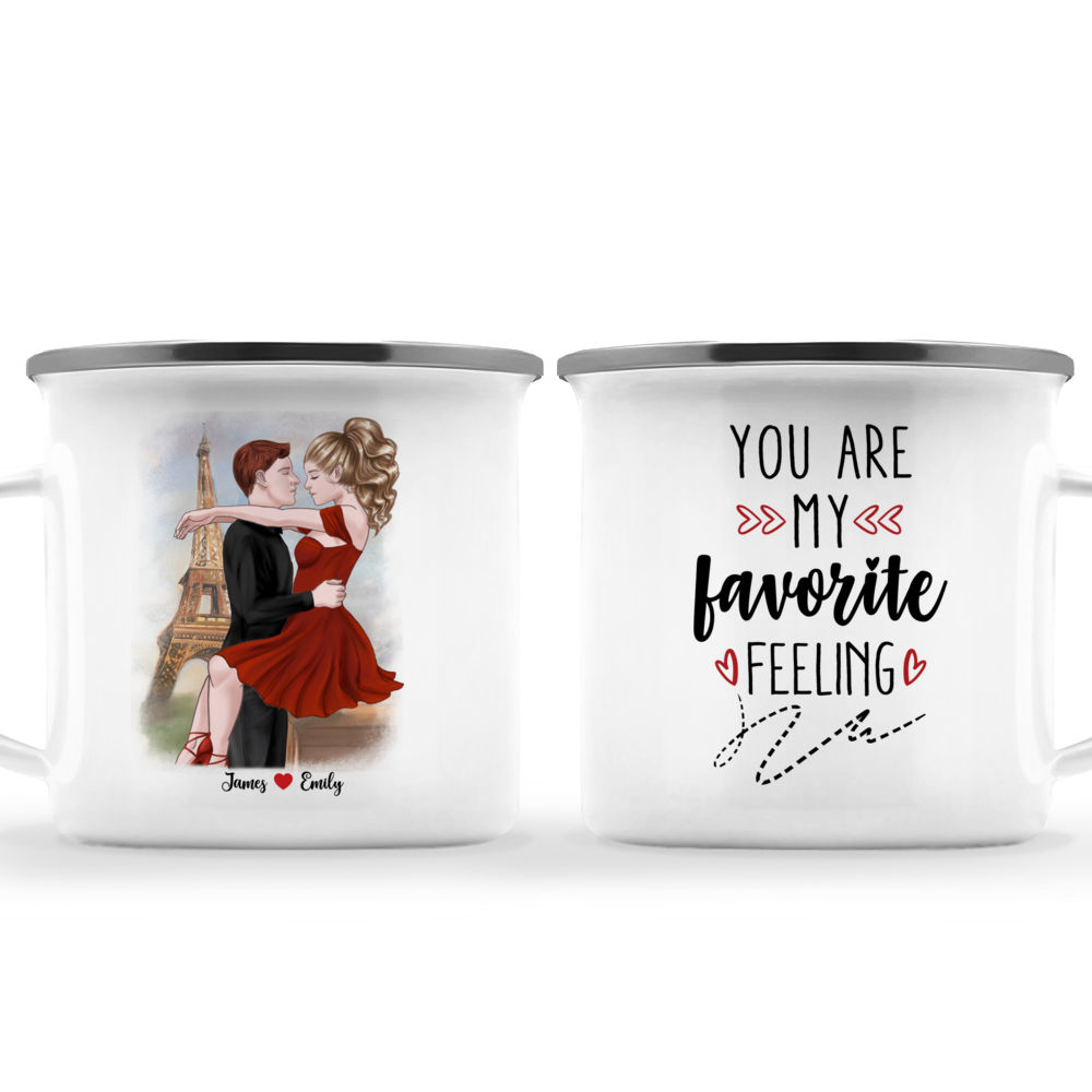 You're My Favorite - Personalized Couple Mug, Sunflowerly