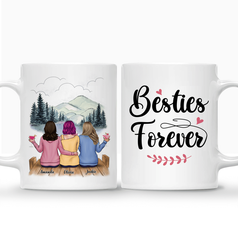 Personalized Mug - Casual Style - Besties forever_3