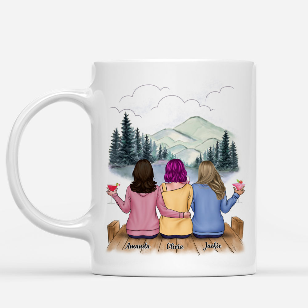 Casual Style - Life Is Better With Sisters - Personalized Mug_1