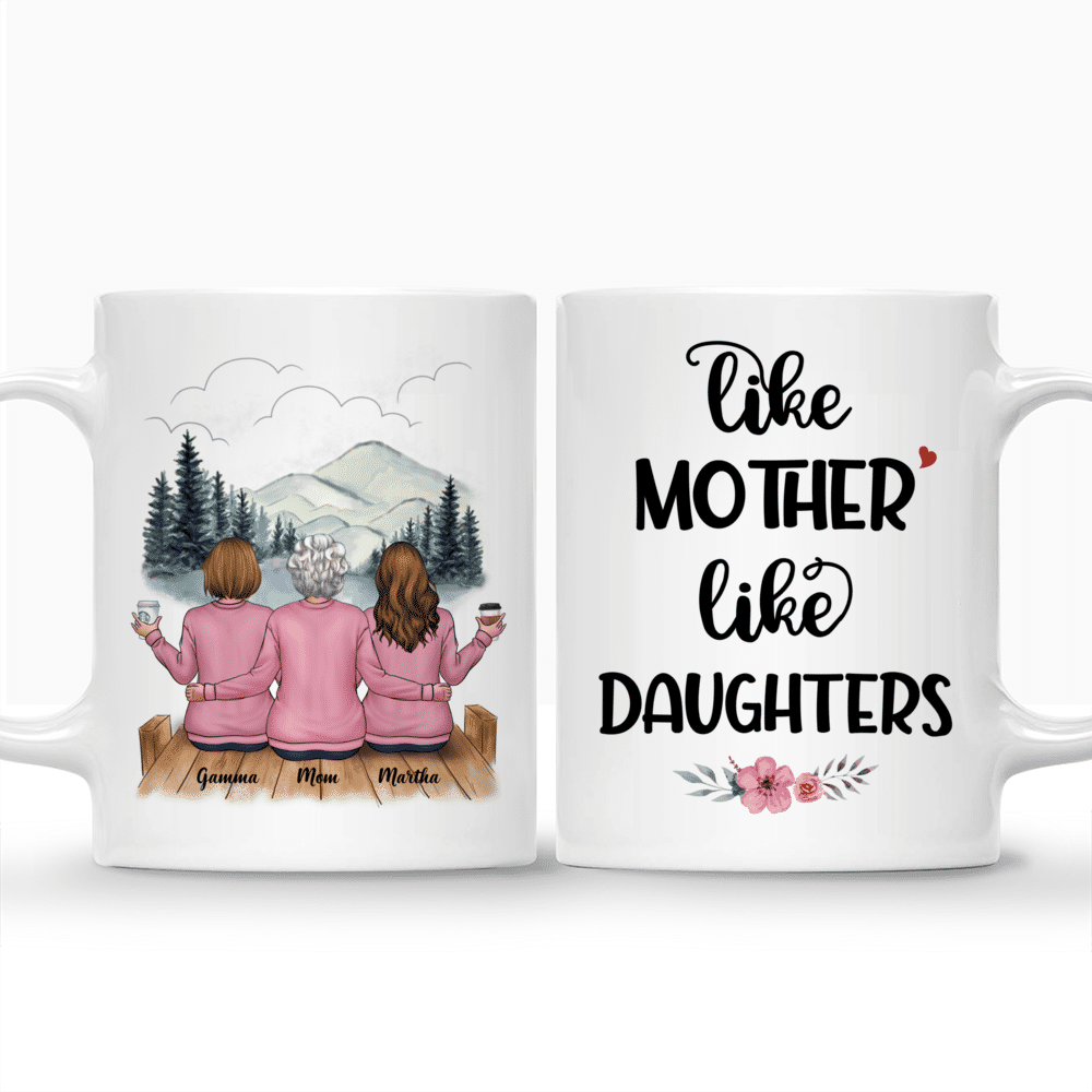 Personalized Mug - Like Mother Like Daughters (Version 4)_3