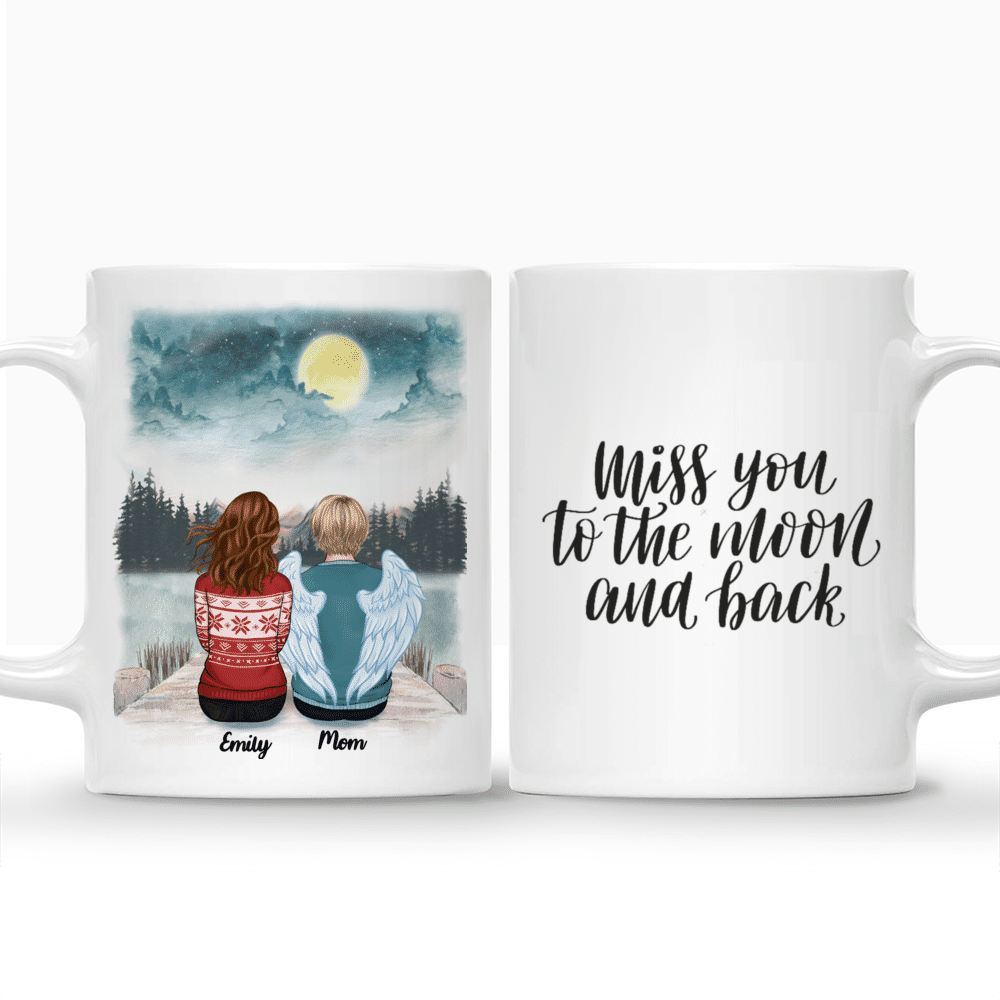 Personalized Mug - Memorial Mug - Moon - Miss You To The Moon And Back_3