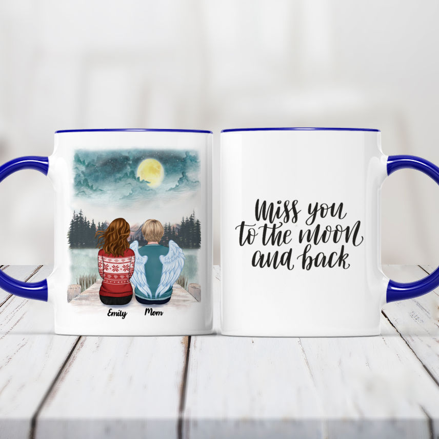 Miss You - Customizable Matching Coffee Mug Sets for Couples and Friends  (MC030) | 365 In Love