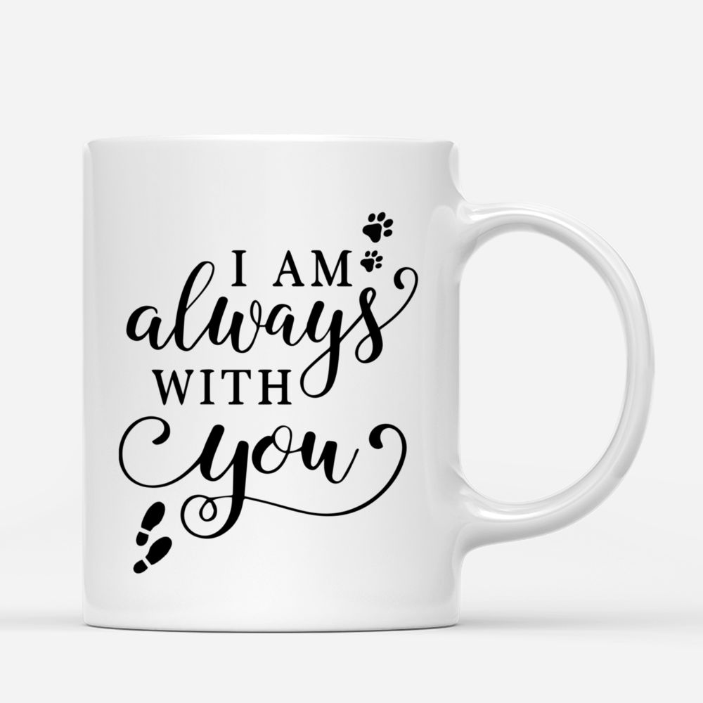 Personalized Mug - Girl And Cats_Sunset - I am always with you_2