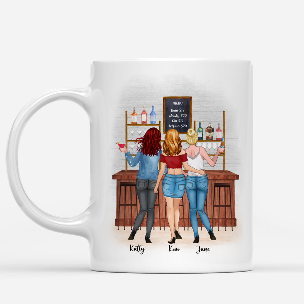 Up to 5 Sisters - The greatest gift our parents gave us was each other - Chill - Personalized Mug_1