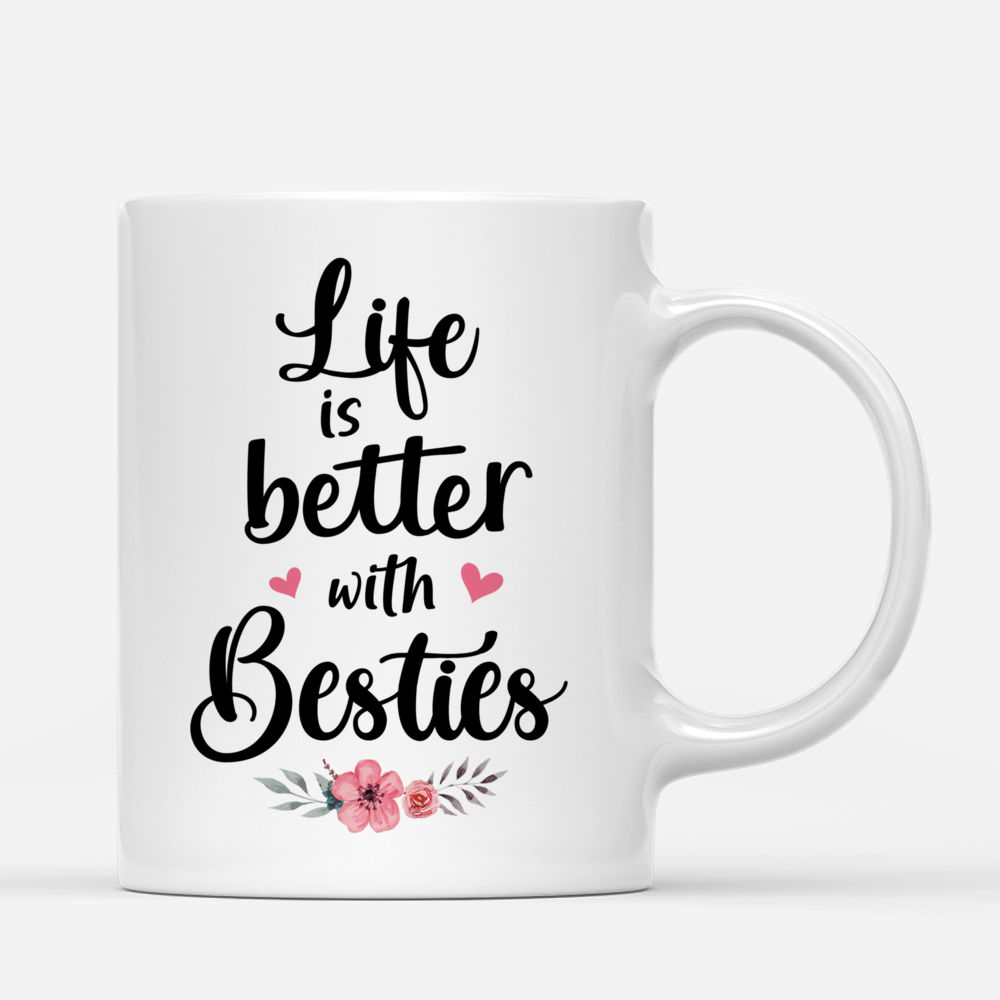 Personalized Mug - Love Tree - Life Is Better With Besties_2