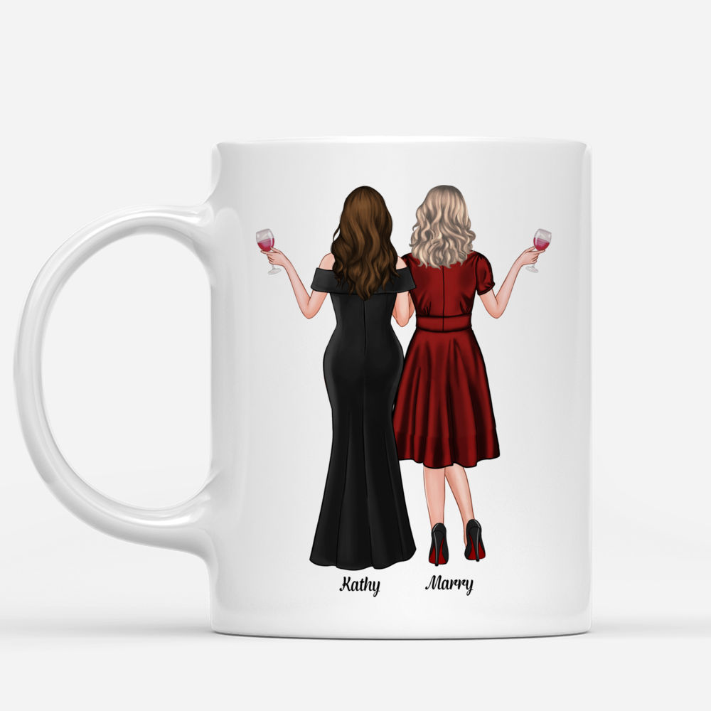 Personalized Mug - Girl Time - Distance Means So Little When Someone Means So Much_1