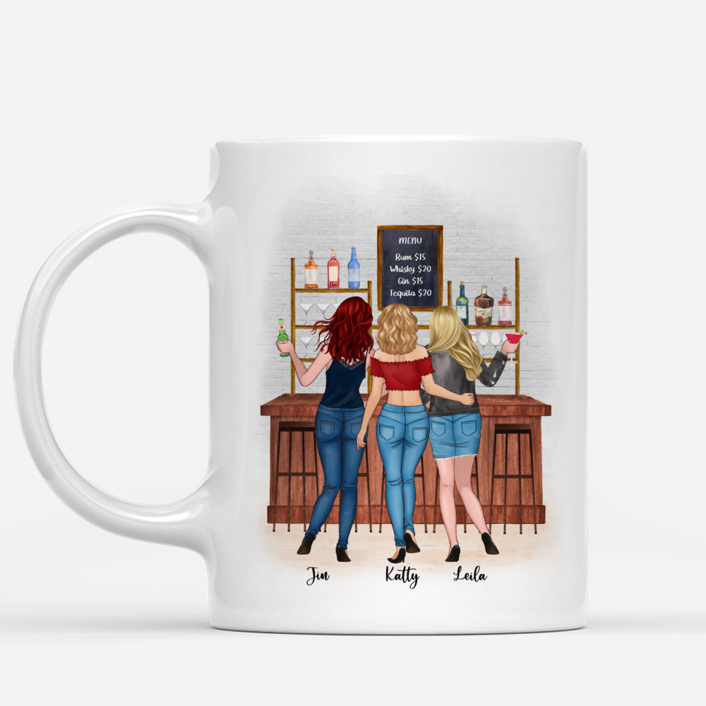 Best friends - FRIENDS - It's always more fun when we're together (ver 2) - Personalized Mug_1