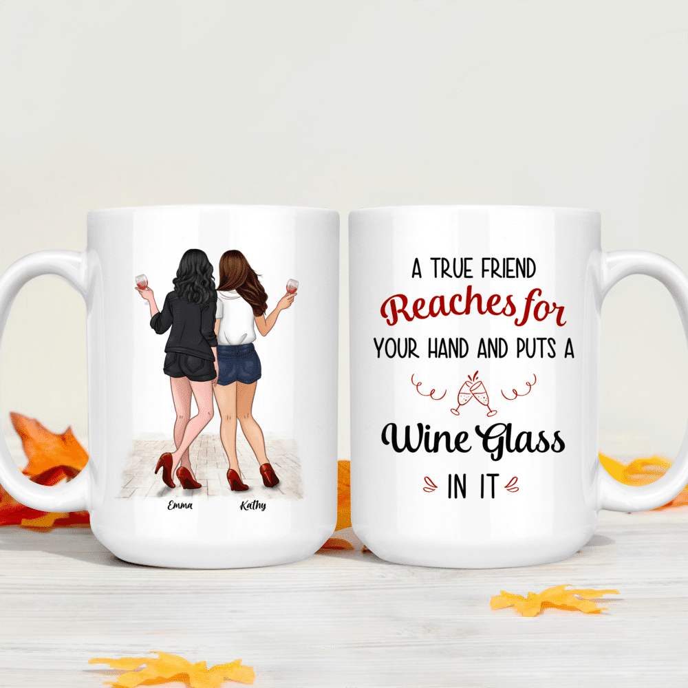 Coffee Mug and Wine Glass Set Customizable You've Got 