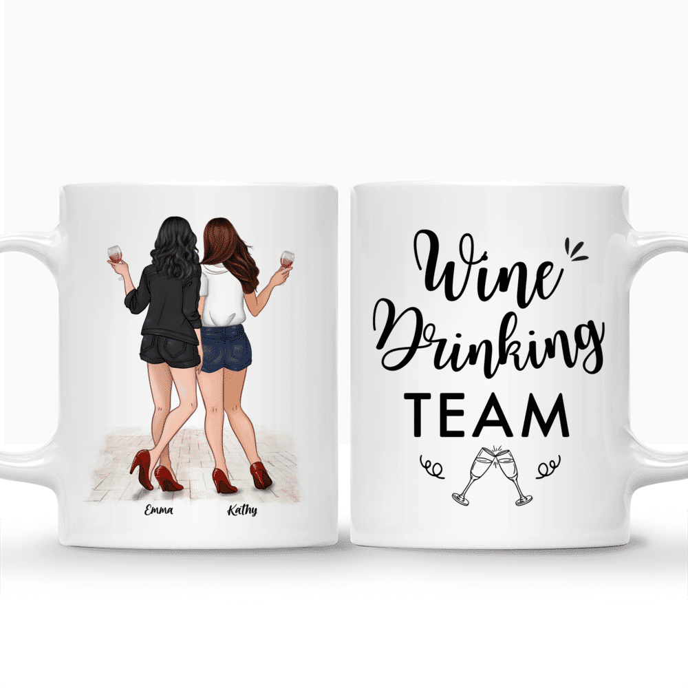 Personalized Mug - Together - Wine Drinking Team_3