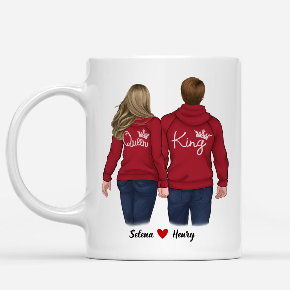 Personalized Mug - Hoodie Couple - Thanks For All The Orgasms_1