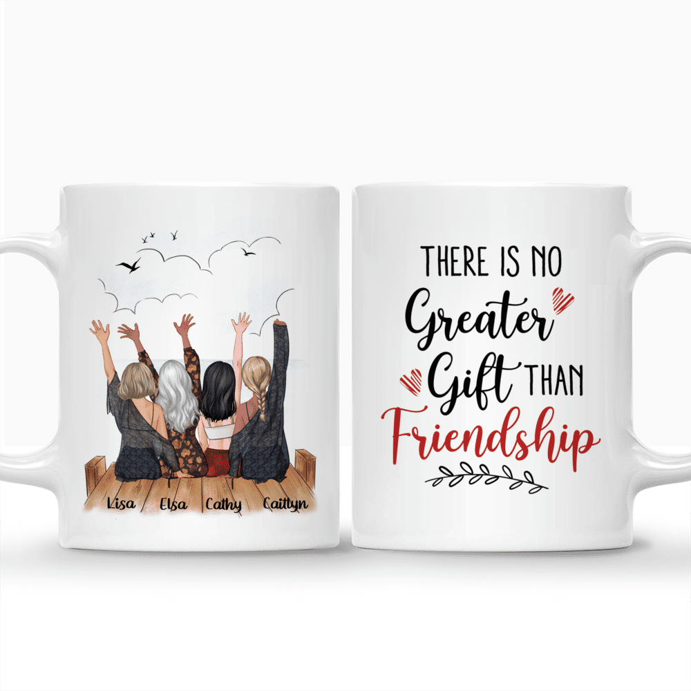Personalized Mug - Beach Girls - There is no greater gift than friendship_3