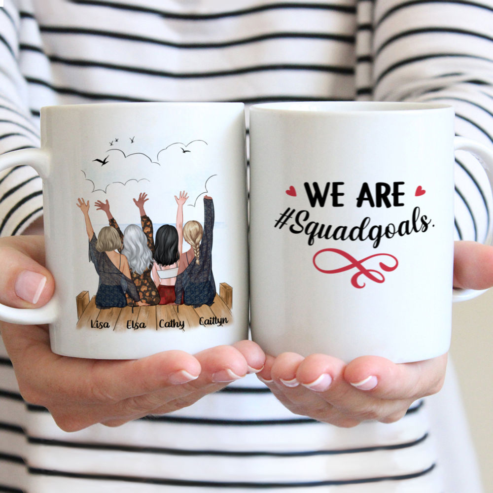 Beach Girls - We are #Squagoals - Personalized Mug