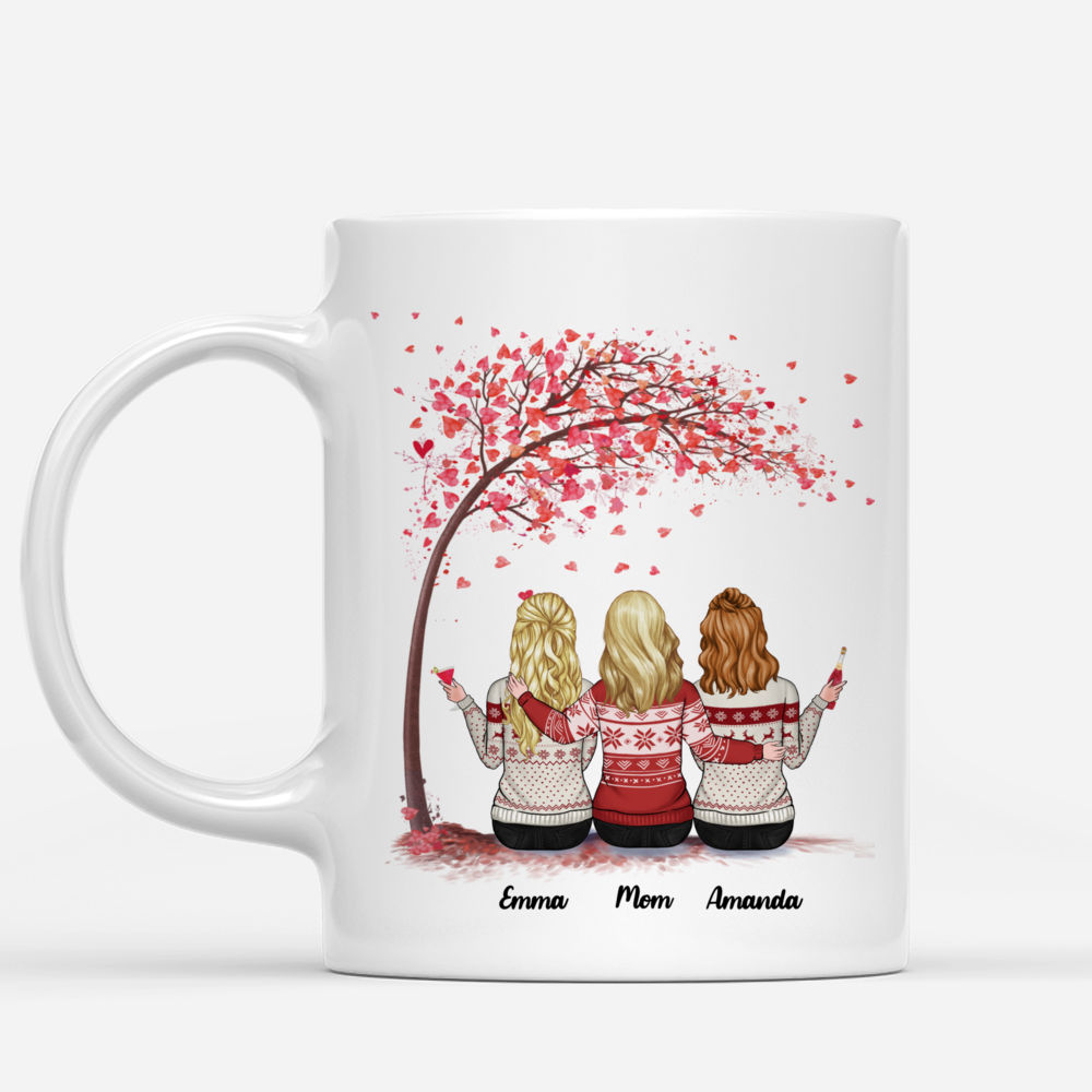 Personalized Mug - Mother & Daughter - First my Mother forever my friend (Love tree)_1