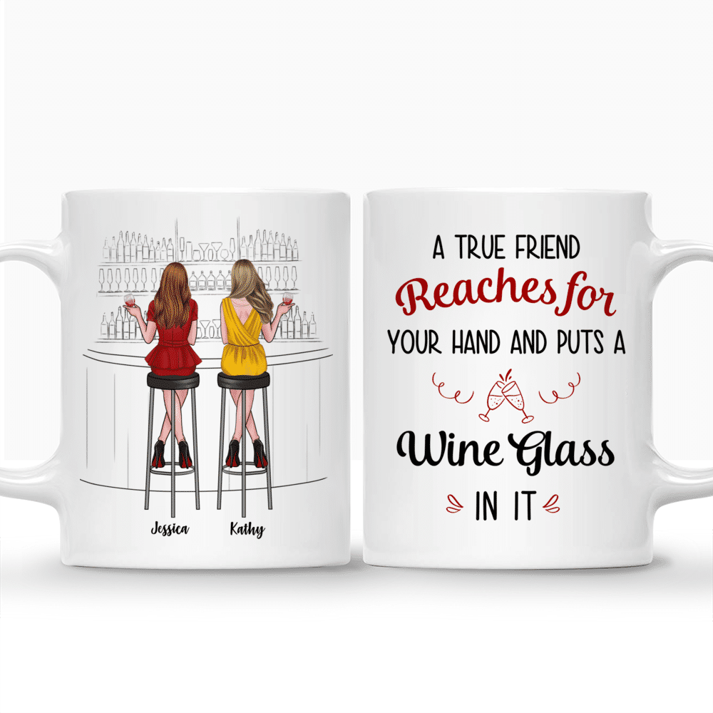 Sister Gifts, Best Friend Wine Tumbler, Best Friend Mug, Best Friend Gift,  Sisters Wine Tumbler, 4 Sisters Mugs, Big Sister, Wine Glasses 