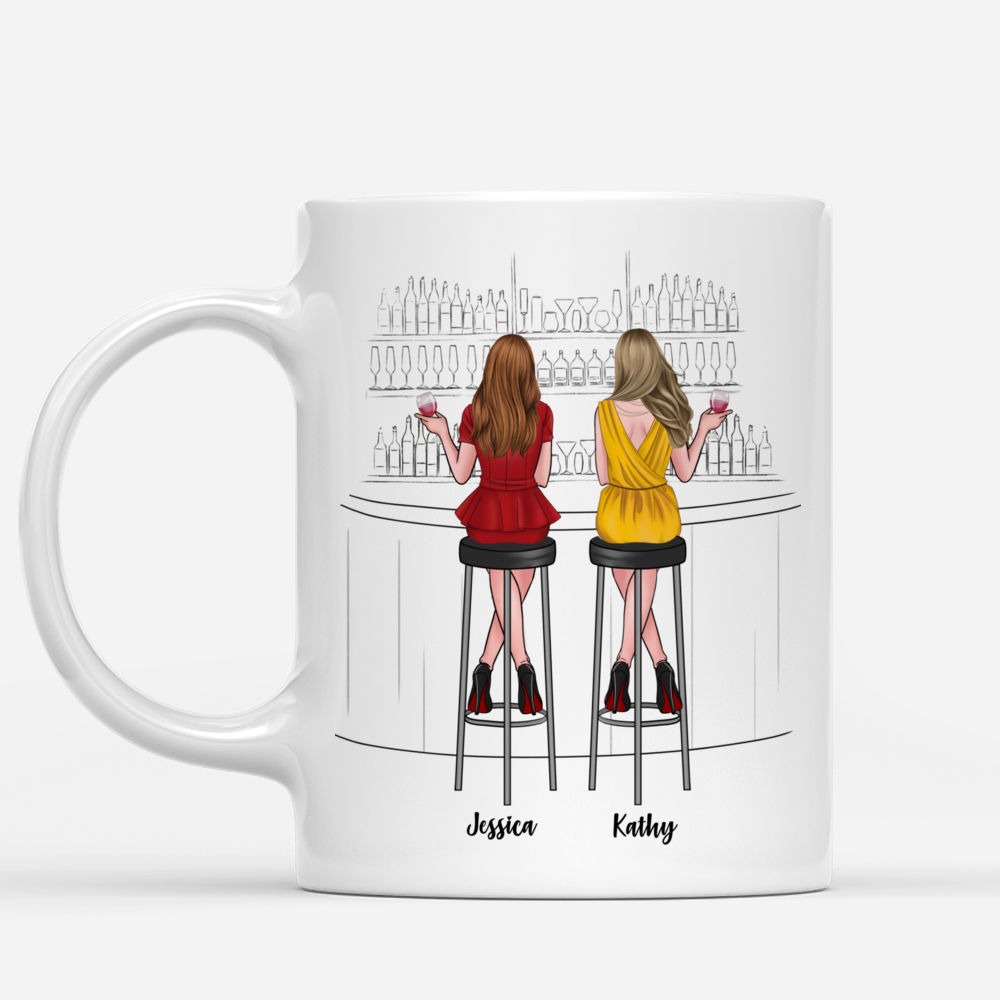 Personalized Mug - Drink Team - Besties forever_1