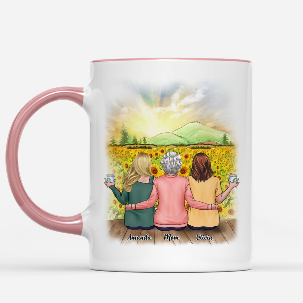  Mandarin Personalized Mother's Day Gifts Custom Hair, Skin  Color, Personalized Custom to My Mom Mug - Always Be Your Little Girl -  Gift For Mom From Daughter, Sunflower Mug (Multi 6) 