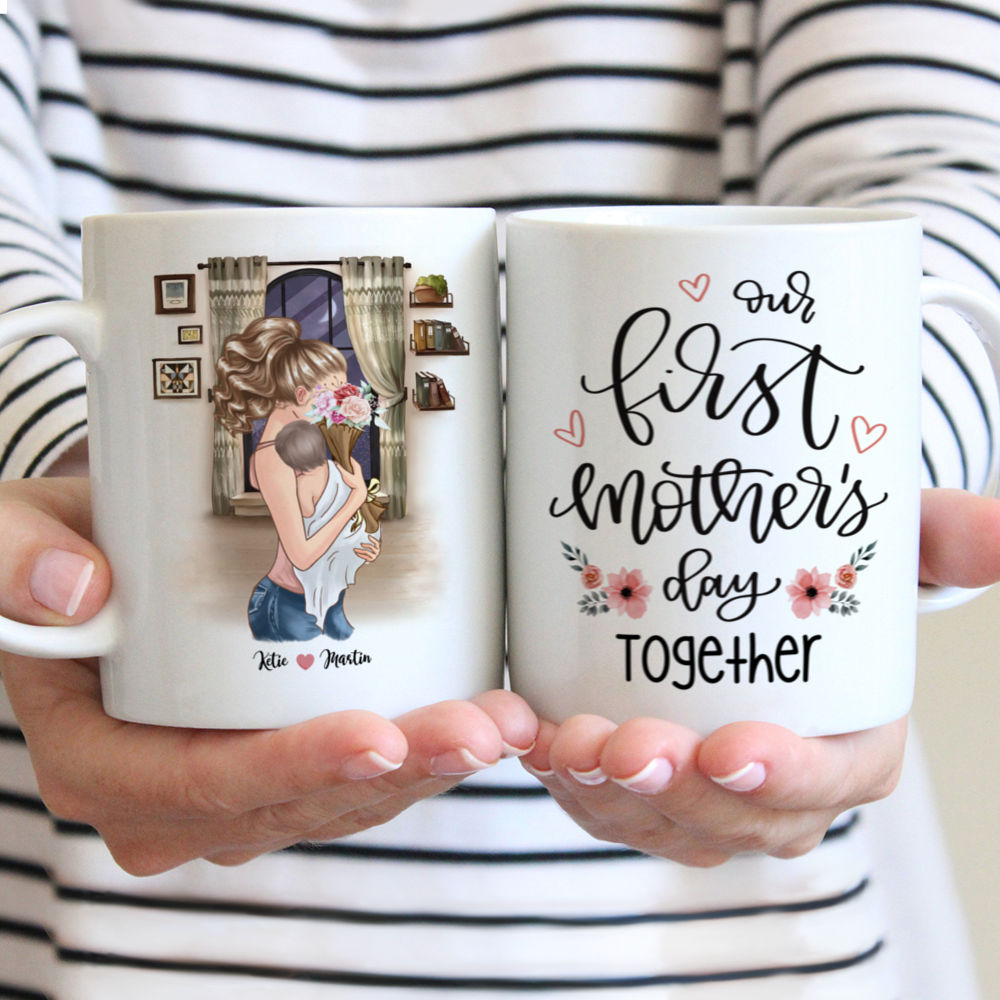 Personalized Mug - Mother's Day Gift - Our first mother's day together - Mother's Day Gift For Mom