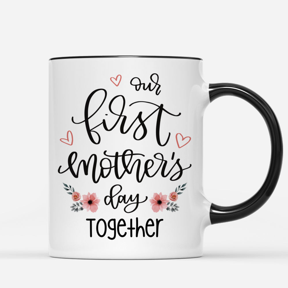 Happy First Mother's Day Custom Mom Mug from Baby, Mothers Day Gift fo –  Myfihu