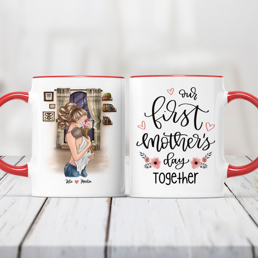 Personalized Family Mug - Our First Mother's Day Together