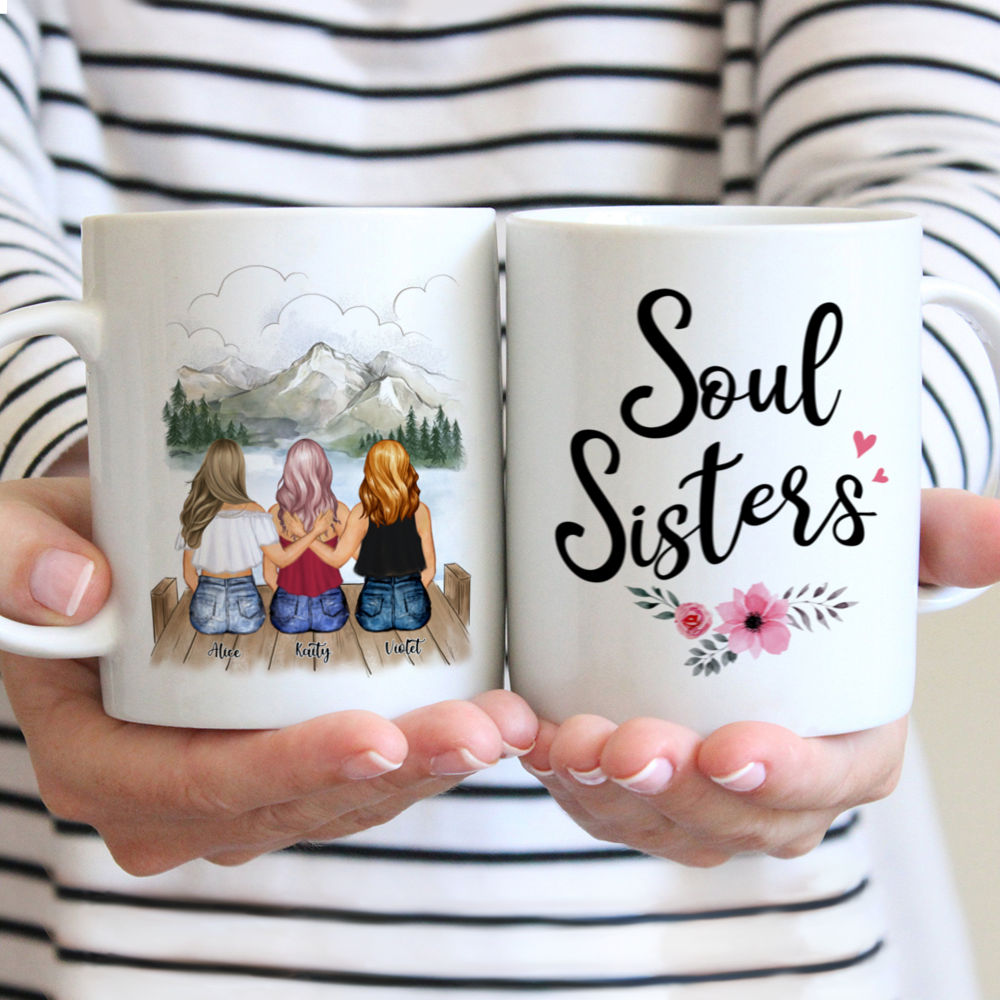 Personalized Mug - Summer Sisters - Soul sisters