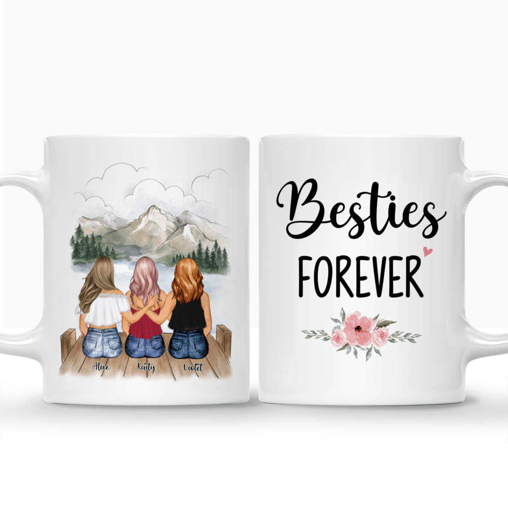 Personalized Mug - Summer Sisters - Besties Forever_3