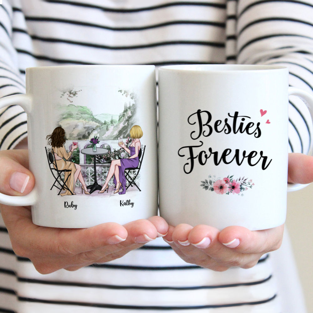 Best Friends - Besties Forever (BG1) - Personalized Mug