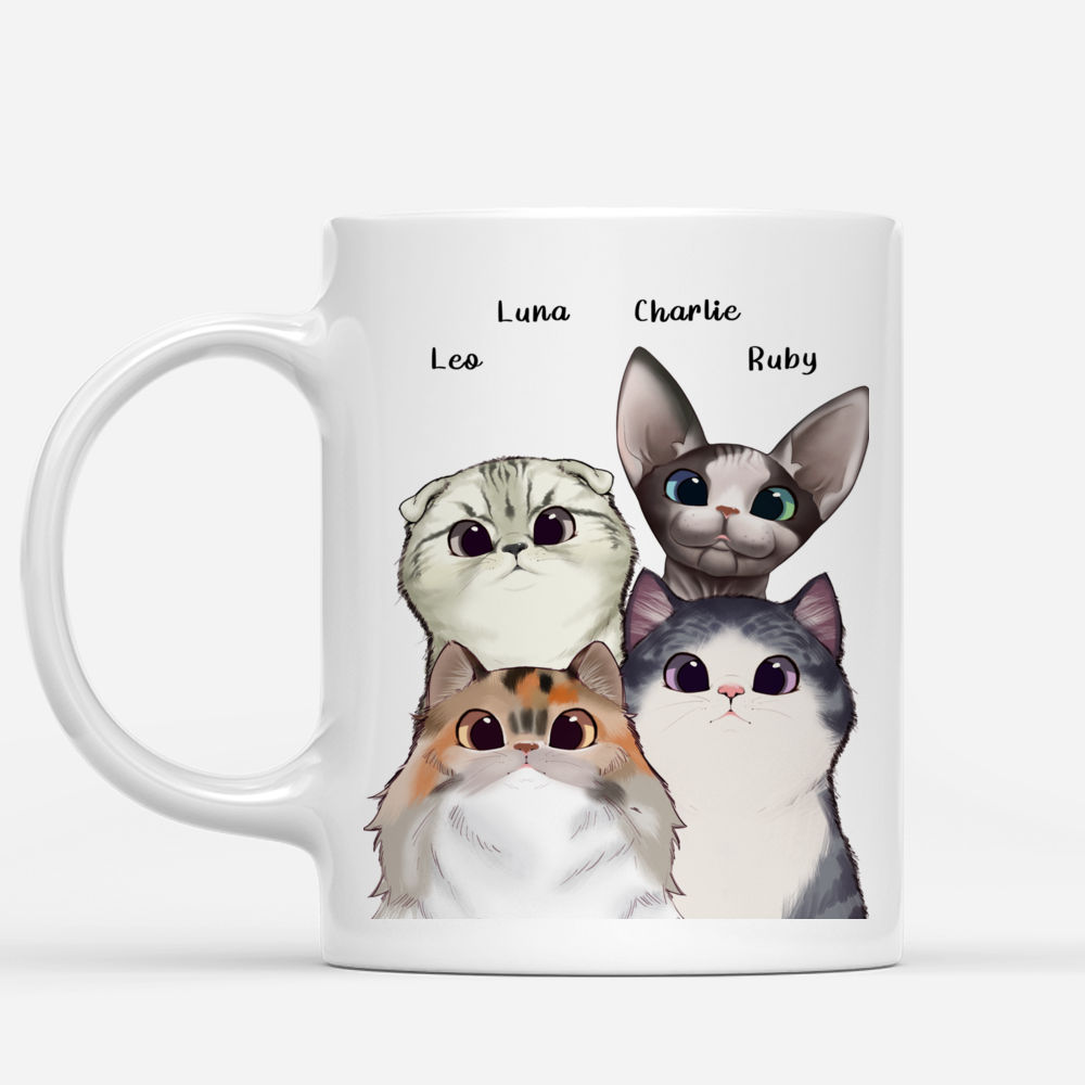 Personalized Curious Cat Mug - Cats Are my Favorite People | Gossby_1