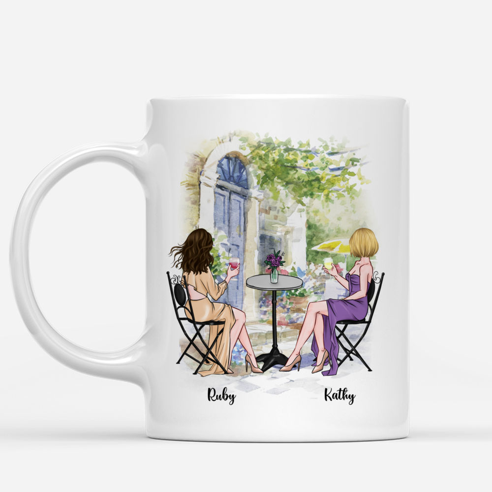 Personalized Mug - Best Friends - Roses Are Red, Violets Are Blue, I'm Lucky To Have A Friend Like You (BG3)_1