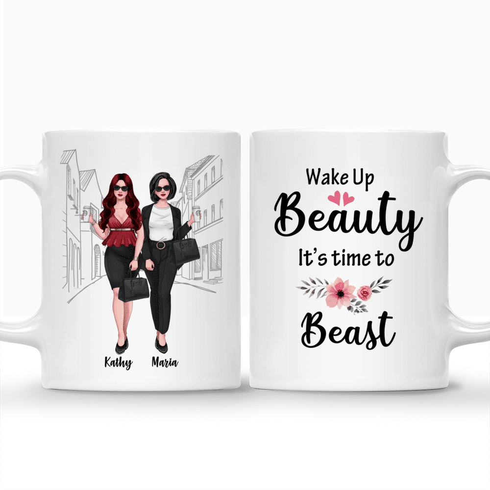 Personalized Mug - Boss Lady - Wake up beauty it's time to beast_3