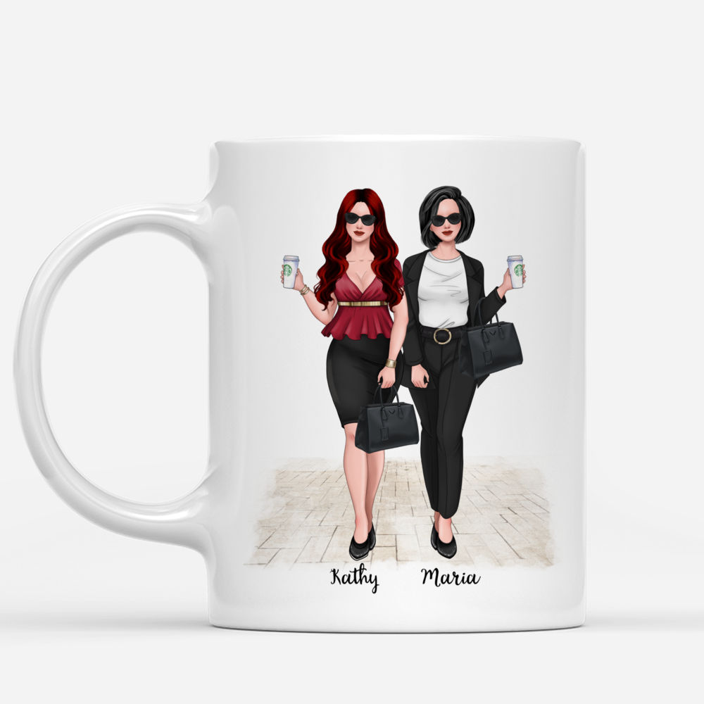 Personalized Mug - Boss Lady - Thanks for being an awesome sister keep that sh*t up_1