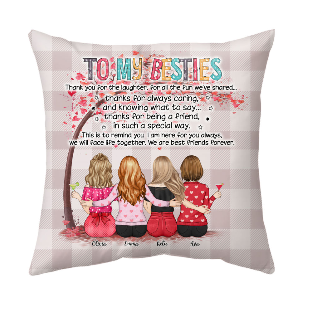 Gossby | Personalized Pillows - Thank You For The Laughter, For All The Fun We've Shared
