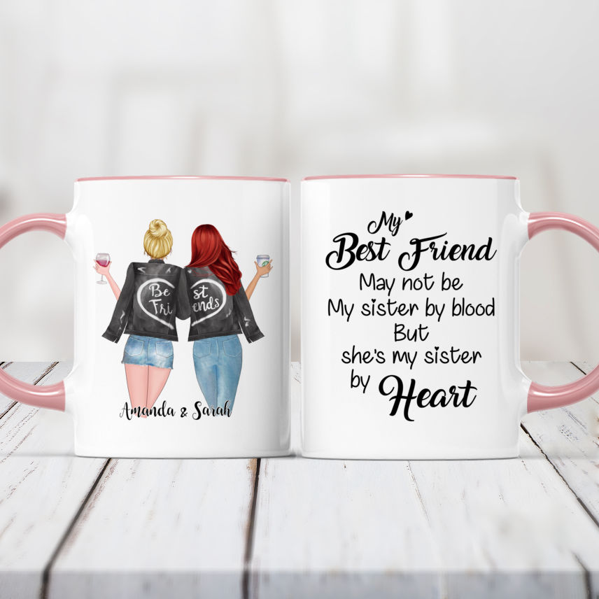 Personalized Best Friend Mug I Will Always Have You Besties Coffee Mugs  11oz 15oz Birthday Christmas Friendship Gifts For BFF Female Friends Soul  Sisters Bestie Forever Custom Name (Quote 1) 