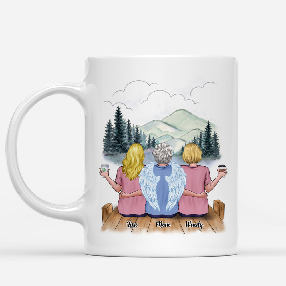 Personalized Mug - Mother Memorial - Because Someone We Love Is In Heaven There's a Little Bit Of Heaven In Our Home_1