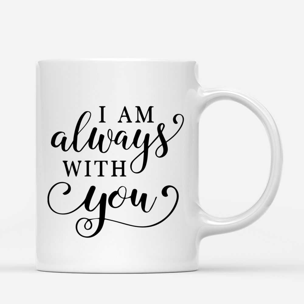 Personalized Mug - Daughters and Mother - I am always with you (BG Sunflower_Wing)_2