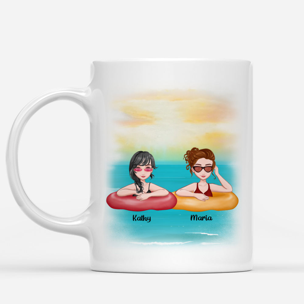 Personalized Mug - Funny Swimming - It Doesn't Matter Where You're Going It's Who You Have Beside You_1